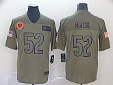 Nike Bears 52 Khalil Mack 2019 Olive Salute To Service Limited Jersey,baseball caps,new era cap wholesale,wholesale hats